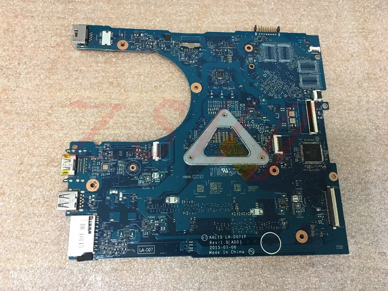 Для DELL 5559 материнская плата для ноутбука CN-0FV59D 0FV59D LA-D071P с i5 процессором DDR3L