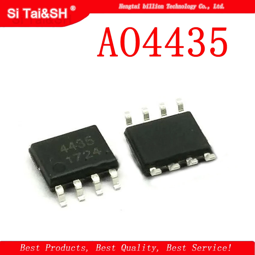 10 шт. AO4435 SOP 8 AP4435 FDS4435BZ SOP8 SI4435 FDS4435 ЖК дисплей питания MOS чип|Интегральные схемы| |