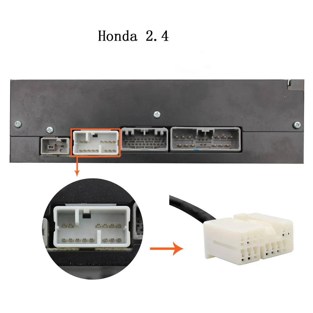 CD mp3 Разъем для телефона Aux 3 5 мм Автомобильный Кабель адаптер подходит Honda 2 4
