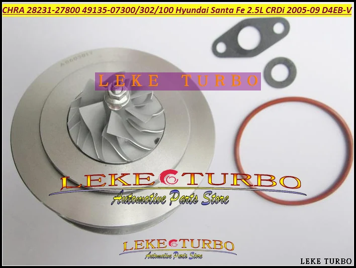 Турбокартридж CHRA Core TF035 28231 27800 49135 07301 07302 Турбокомпрессор для HYUNDAI Santa Fe CRDi 05 D4EB V