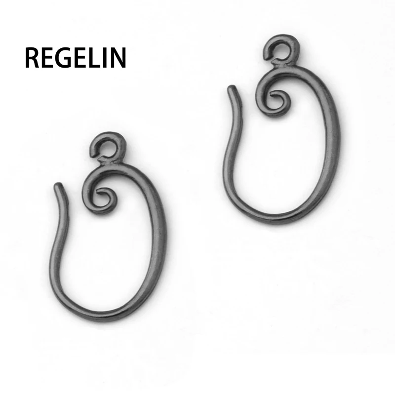 REGELIN 5 цветов винтажные серебряные/позолоченные серьги с крючком для женщин 10