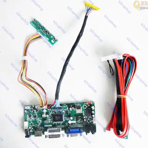 Плата драйвера ЖК-контроллера, комплект монитора для LC320WXN(SB)(A1), панель SBA1, 1366X768, HDMI-Совместимость + DVI + VGA + аудио