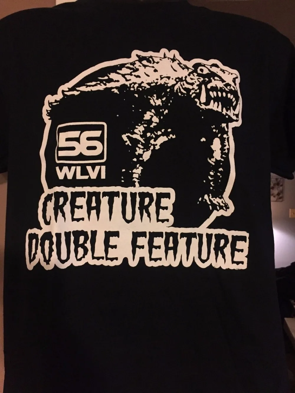 Футболка с двойной функцией Creature King Kong Wlvi Horror популярная летняя одежда Хлопковая
