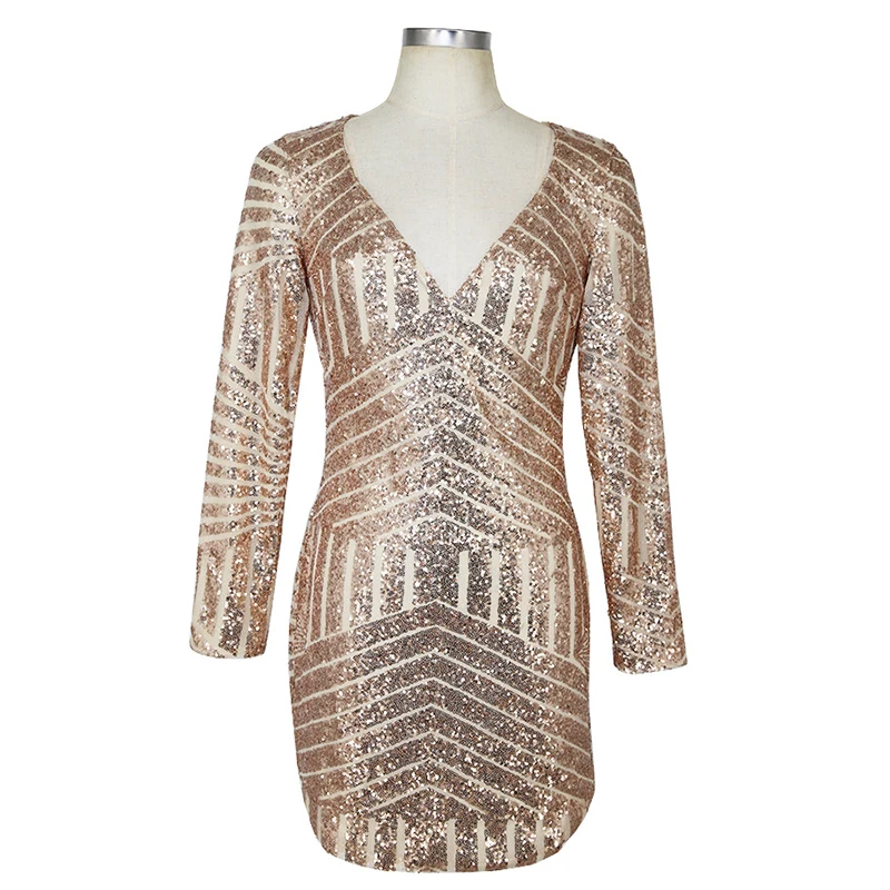 MUXU сексуальное летнее женское платье vestidos mujer блестящее Золотое с блестками