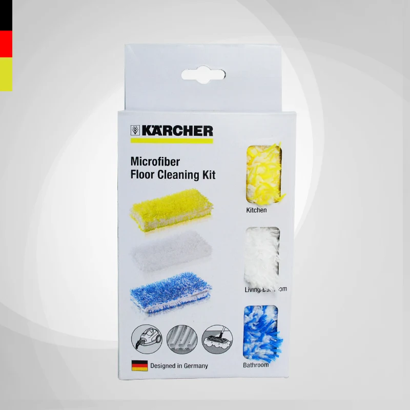 3 шт./лот KARCHER запчасти для пароочистителя сверхдлинная волокнистая ткань пола
