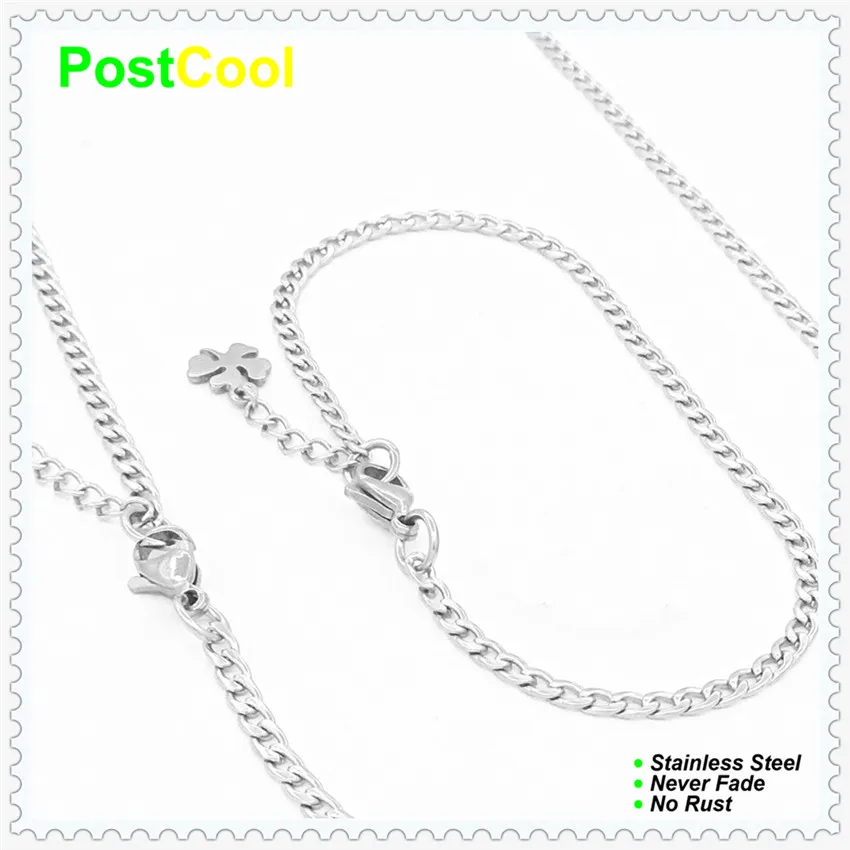 Комплект из колье и серёг ширина цепочки 3 мм 100% см 18/20/22 | Украшения аксессуары