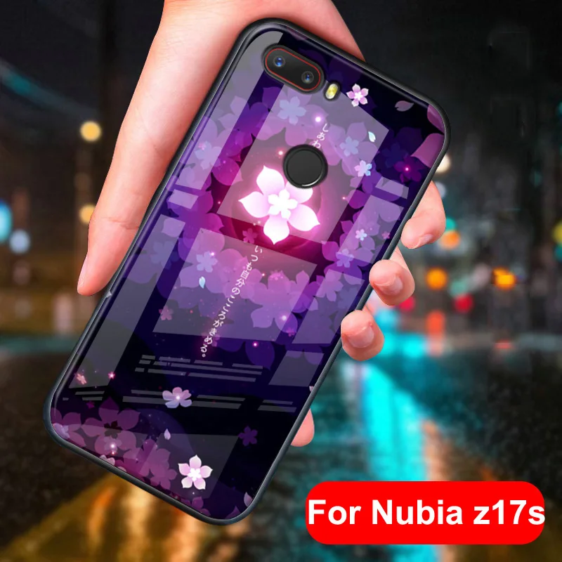 Закаленное Стекло чехол для nubia z17s nx595j Чехол Мягкий силиконовый чехол жесткий чехол для nubia z17 s Чехол nubia z17s чехол Защитный чехол для телефона