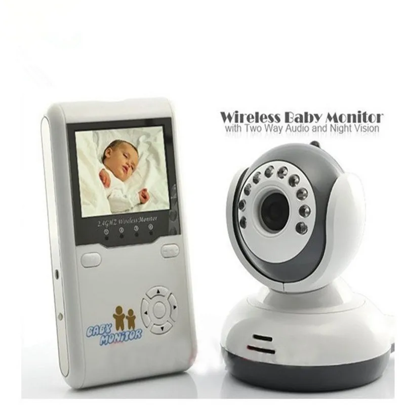 Ночного Видения 2.4 Дюймов TFT Цифровой Беспроводной Бэби-Монитор ИК Видео