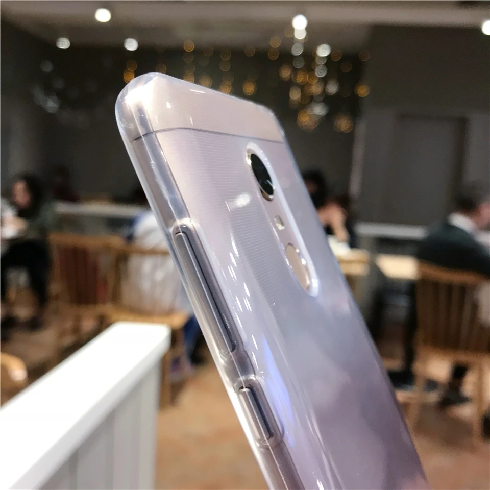 Градиентный чехол для XiaoMi RedMi 5 Plus мягкий силиконовый из ТПУ с полной защитой