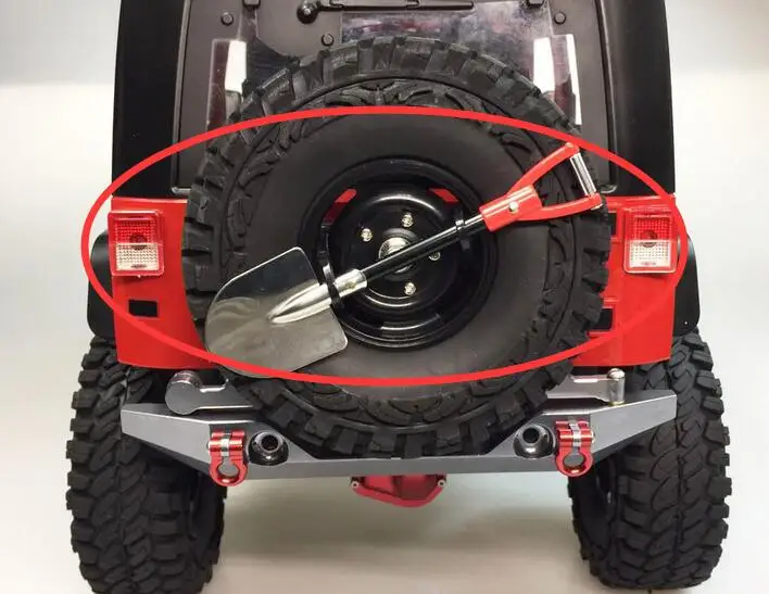 Металлическая Лопата для металла JK грузовик Wrangler Рама и корпус Hraxxas Ford Bronco Ranger XLTTRX