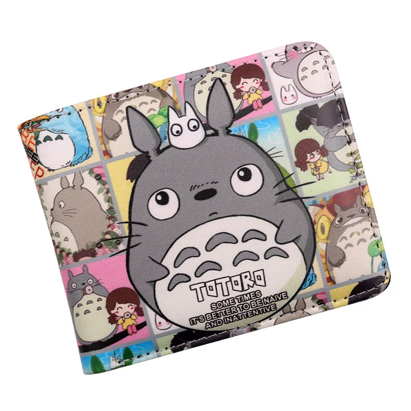 Японское аниме Мой сосед Тоторо кошелек с карманом для монет Kawaii студентов|wallet