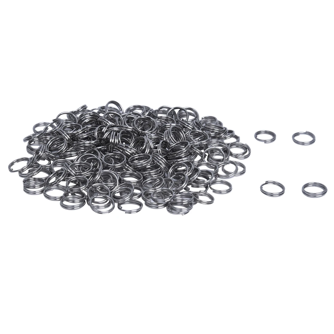 

250 pcs Jump Rings 5mm Stainless Steel Eyelets Silver-color Metal Rings New TOP