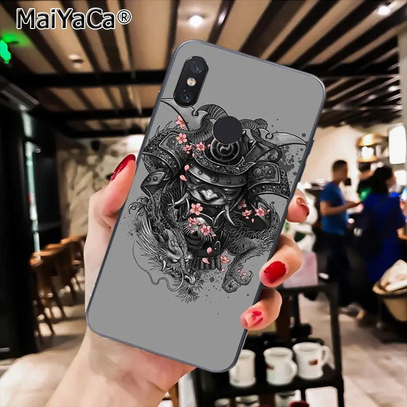 MaiYaCa японский самурайский ниндзя на заказ фото мягкий чехол для телефона Xiaomi Redmi4X 6A S2 Go Redmi 5 5Plus Note4 Note5 7 Note6Pro