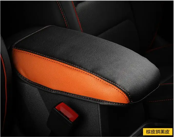 Для 2016 2017 2018 Volkswagen Tiguan mk2 подлокотник консоль Подушка накладка поддерживающая