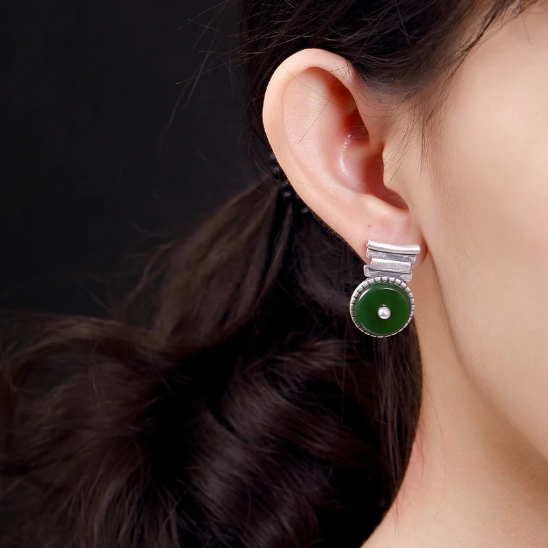 Серьги Jasper Brinco One Deer S925 прямые поставки ограниченная по времени из натурального