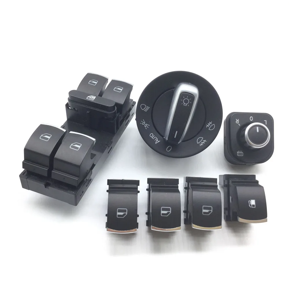 

5ND959565B 5ND941431B 5ND959857 1KD959833 5ND959855 Window headlight mirror fuel tank switch for VW Jetta Golf MK5 6 Rabbit CC
