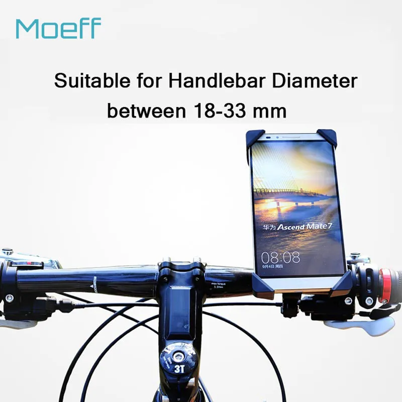 Универсальный велосипед Байк держатель для телефона кронштейн Подставка руля 360