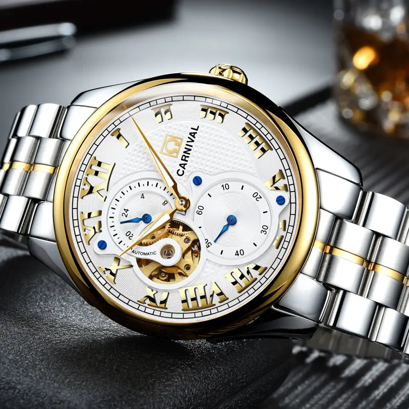 Relojes automaticos hombre 2018 orologio meccanico reloj mecanico uhren herren luxusmarke automatik полые прозрачные