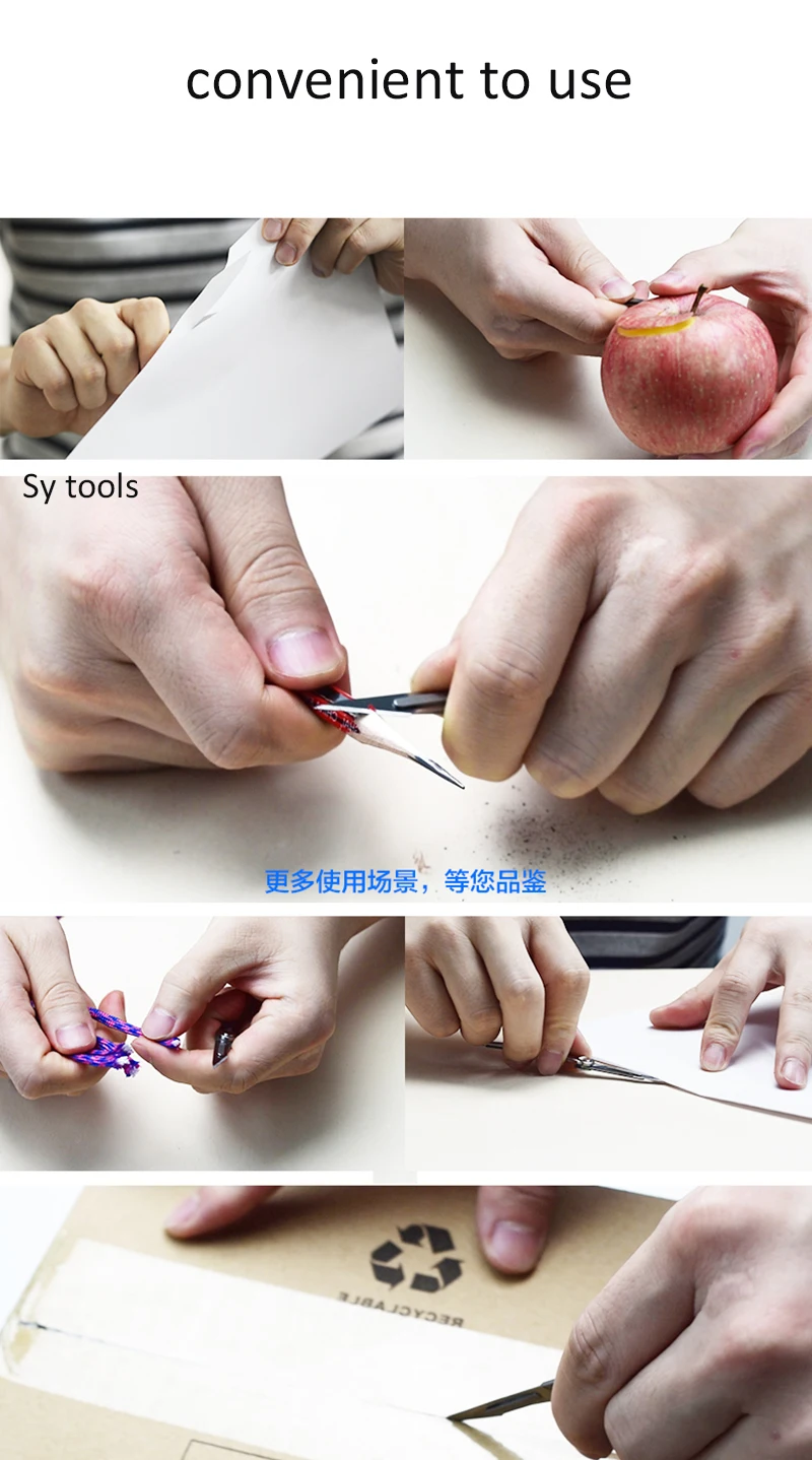 TC4 титановый легированный стальной ультралегкий портативный супер острый ручной