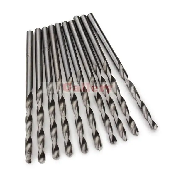 

3 Sets Lot 10pcs 3.0mm Micro Hss Twist Drill Bits Straight Shank Auger for Electrical Sharpening Drill Bit Drill Bit Set
