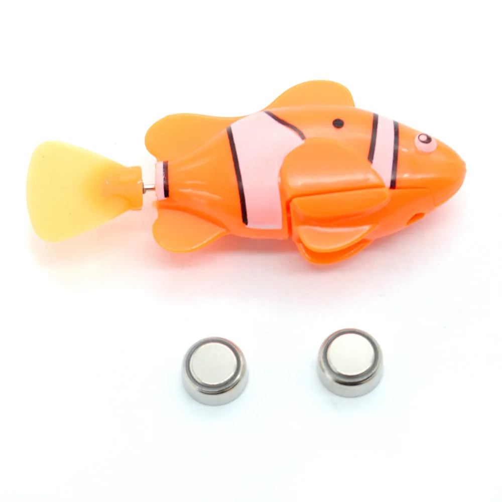 RC рыба Активированный на батарейках робот игрушечная рыба, робот Pet
