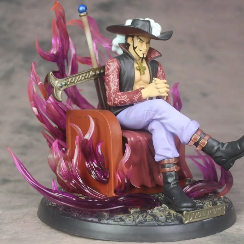 23 см аниме фигурка Eagle Eye Dracule Mihawk ПВХ модель T30 | Игрушки и хобби