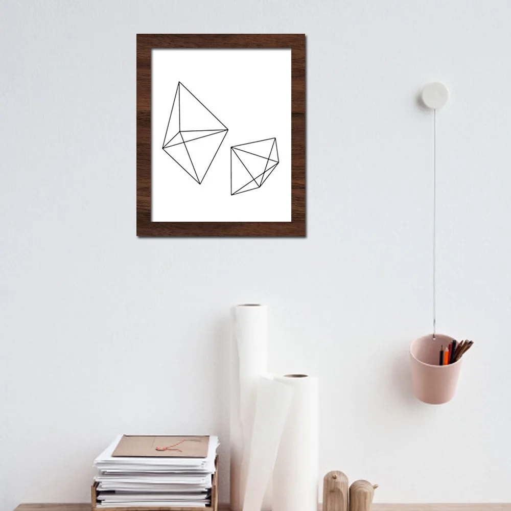 Скандинавское украшение абстрактный олень бумажные журавли геометрический