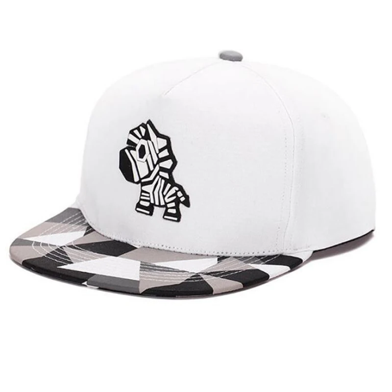 Новый Дизайн Прекрасный Шон Овец Лев Зебра Пингвин Snapback Caps хип-хоп Регулируемая