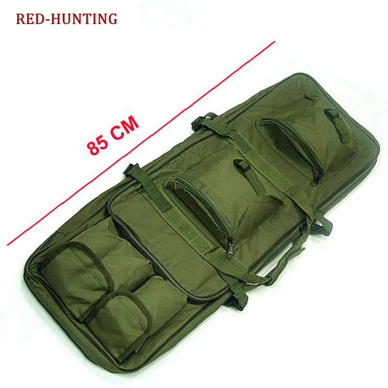 Фото Армейский зеленый чехол 85 см с сумкой для ружья военный рюкзак охоты Сумка