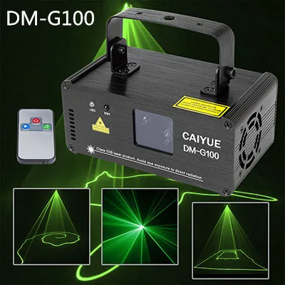 DM-G100 RGB DMX лазерный линейный сканер сценический светильник ing Effect проектор светильник дистанционный Профессиональный DJ танцевальный бар рождественские вечерние диско-шоу светильник s - Цвет: DM-G100