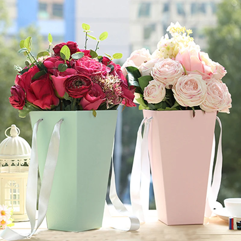 1 шт. бумажные коробки для цветов 15 х27х9 см|box box|box with flowersbox gift box |