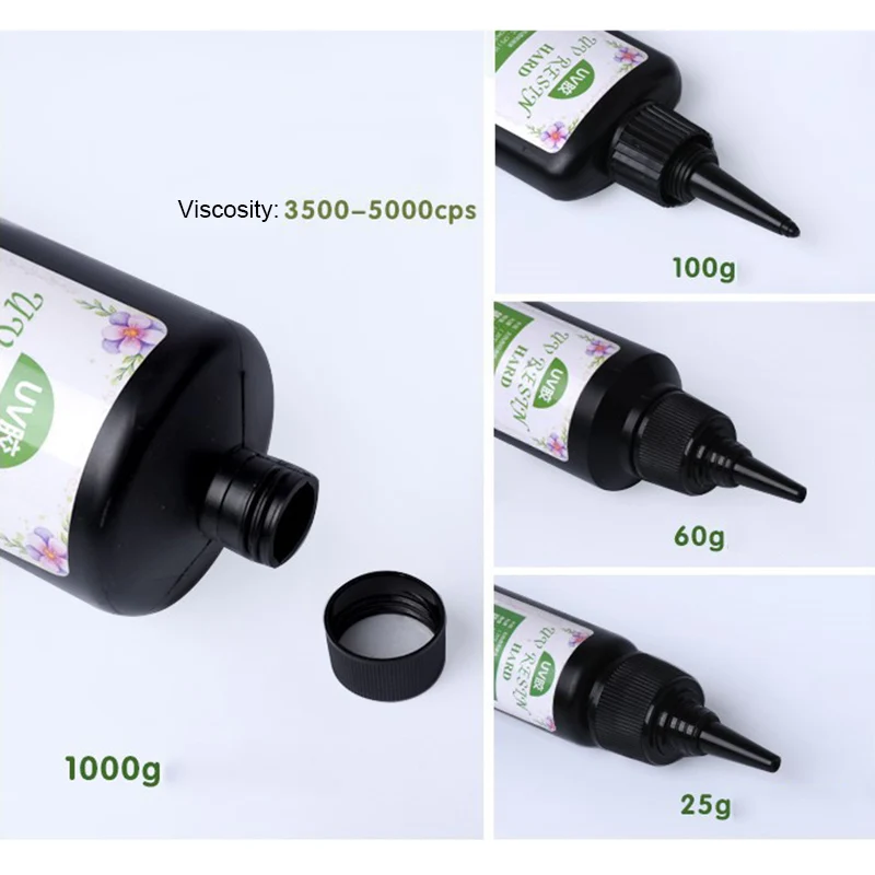 UV Resin Glue Ultraviolet Curing Solar Cure Sunlight Activated Hard DIY Quick Drying For Jewelry LXY9 ST18 | Дом и сад