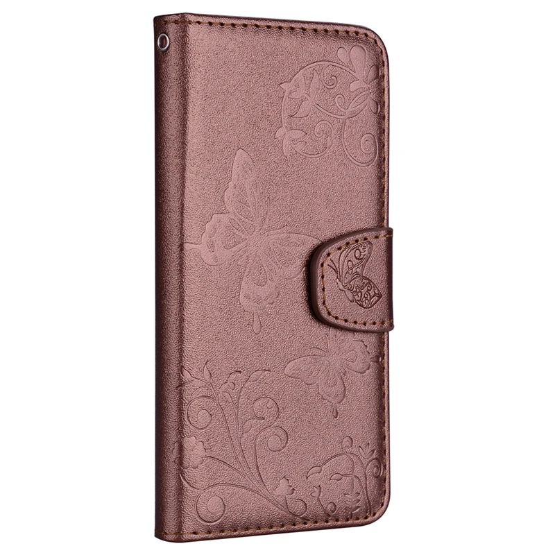 Fashion Mirror butterfly Case For Moto G5 PU Leather+TPU Back Cover Phone Capa | Мобильные телефоны и аксессуары