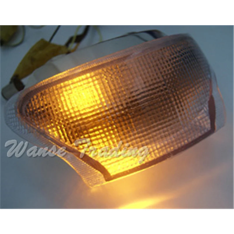 Фото Waase задний тормоз поворотные сигналы светодиодный светильник Clear для TRIUMPH Daytona T595 1997-1998 955i 1999-2001 скорость Triple T509 1997-2001 №4