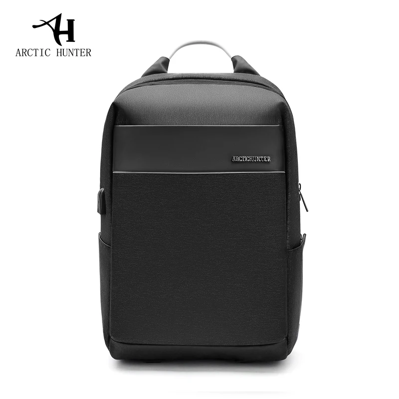 ARCTIC HUNTER, новинка, рюкзак для ноутбука, мужская мода, для студентов, usb зарядка, бизнес, путешествия, водонепроницаемый, повседневный стиль, компьютер