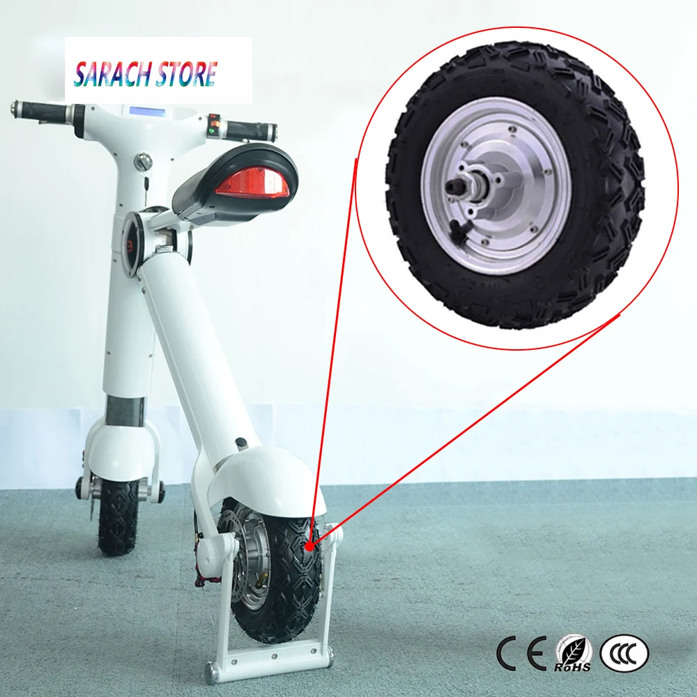 Мотор ступица 10 'ཬV 350W 800W Ebike bicicleta электрическое приводное колесо мотор с 10x4.0 6