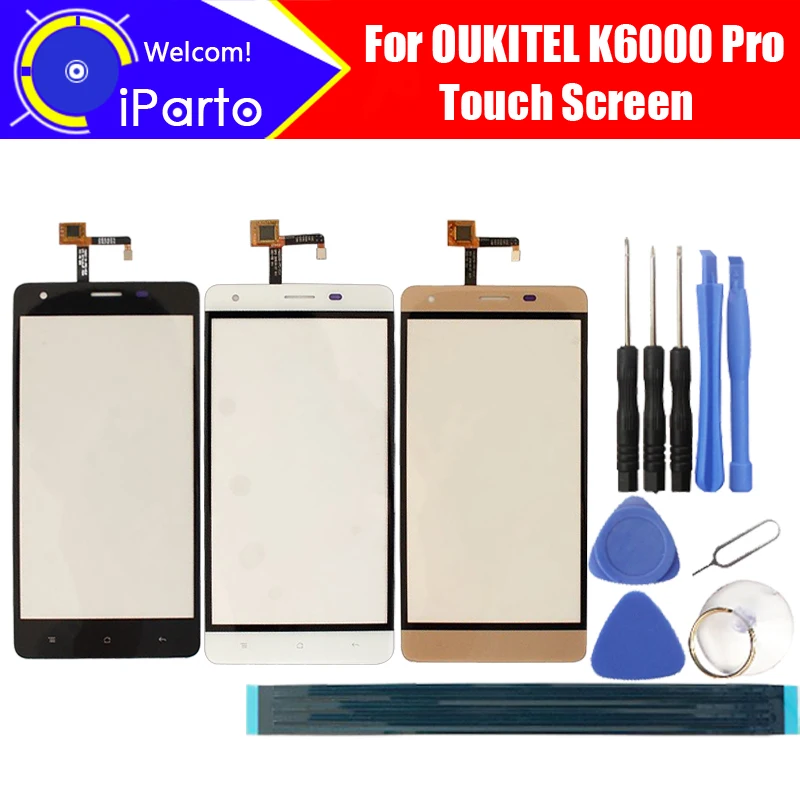 Стекло для сенсорного экрана OUKITEL K6000 Pro 5 дюйма 100% гарантия оригинальная