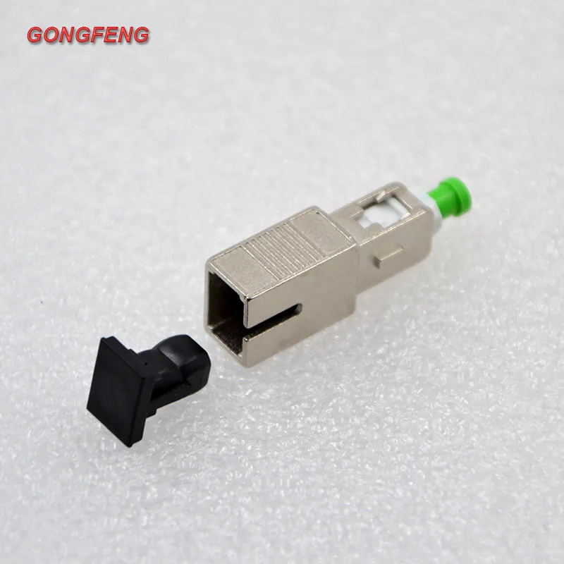 GONGFENG 10 шт. Новый волоконно оптический разъем SC/UPC гнездо SC/APC переходник