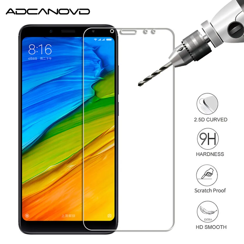 Защитное стекло для экрана xiaomi redmi 5 plus Note 6 pro закаленное xiomi 4A 5A 6A 4x Защитная