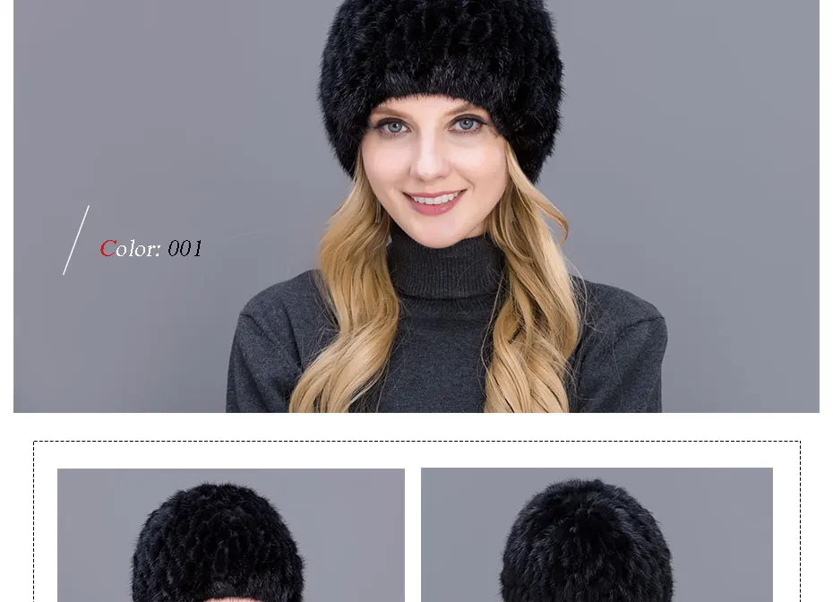 JERYAFUR, хит, шапка из меха норки для женщин, зимняя вязаная шапка из кожи норки в форме ананаса, теплая модная меховая шапка, лыжный шлем из лисы