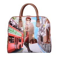 2021 fashion nylon waterproof luggage handbag women travel bag portable travel bags for women and men large capacity