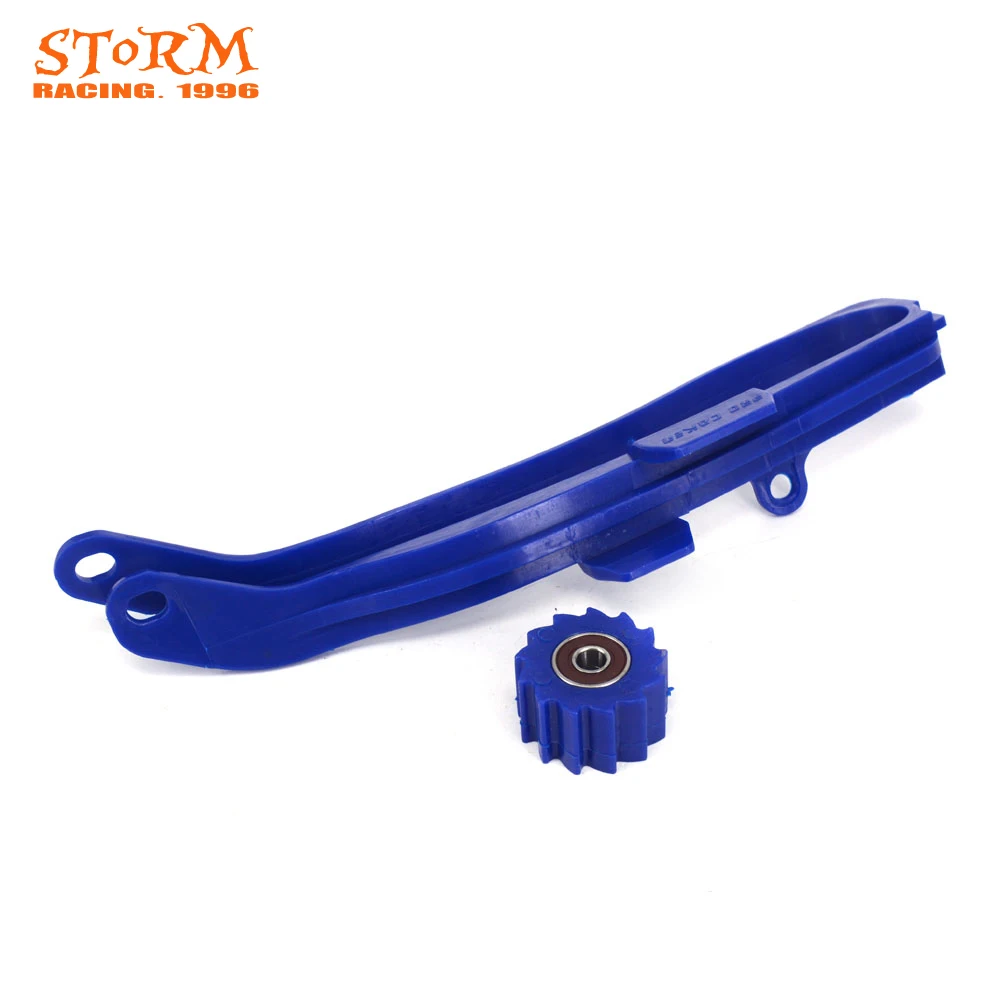 Motorcycle Swingarm Chain Slider Guide AND Bottom Roller For YAMAHA YZ125 YZ250 WR250F WR450F YZ250F YZ450F YZ WR 125 250 450