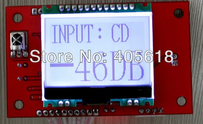 PGA2311 remote preamp upgraded lattice screen with memory Mute | Инструменты