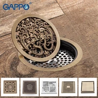 gappo drains bathroom floor drain shower fioor cover antique brass shower drain bathtub shower drains