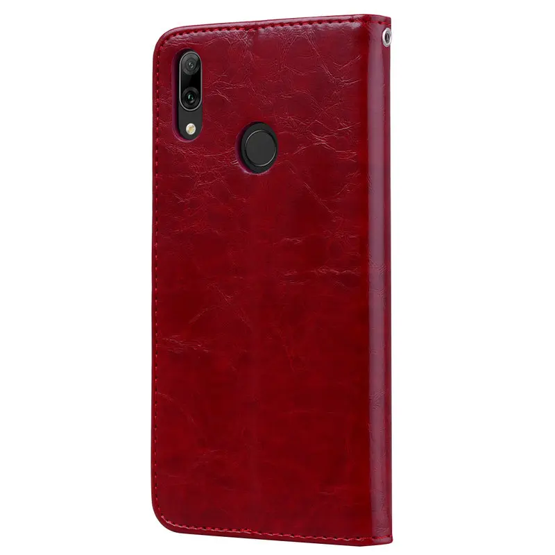 For Funda Huawei Y7 2019 Case Y7Prime Flip Cover 360 Protect Luxury Leather Wallet for Prime | Мобильные телефоны и