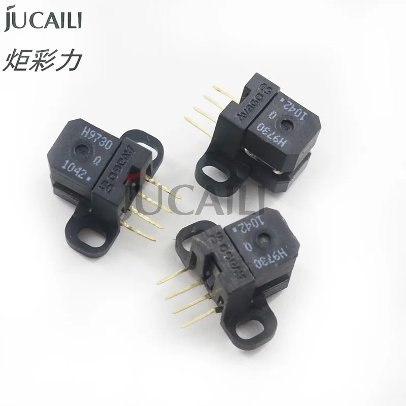 Jucaili 2 шт. принтер H9740/H9730/H9720 растровый кодировщик датчик считывания кода для