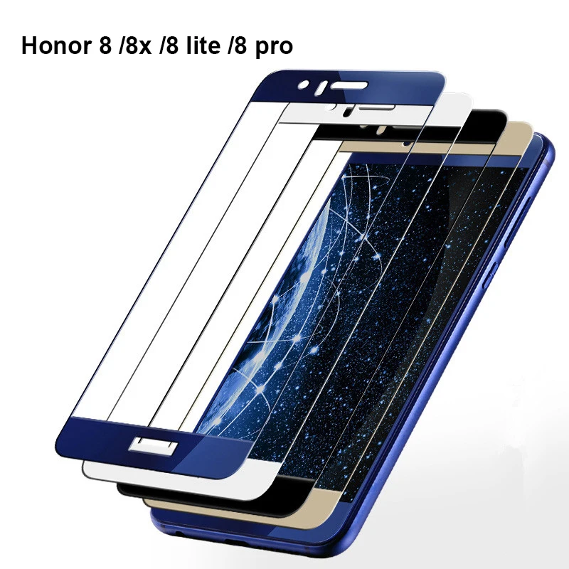 Закаленное стекло для huawei honor 8 защитная пленка экрана pro lite 8x Защитное 8lite light 8pro