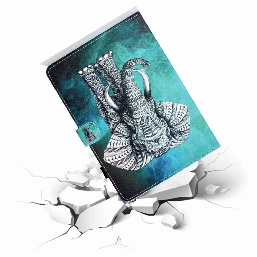 Чехол для Amazon Kindle Fire HD8 2017 7 го поколения на планшет 8 дюймов чехол из искусственной