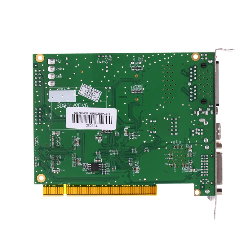 

Full color led display led sending card TS802d control card linsn sending card support rv908m32 Receiving card