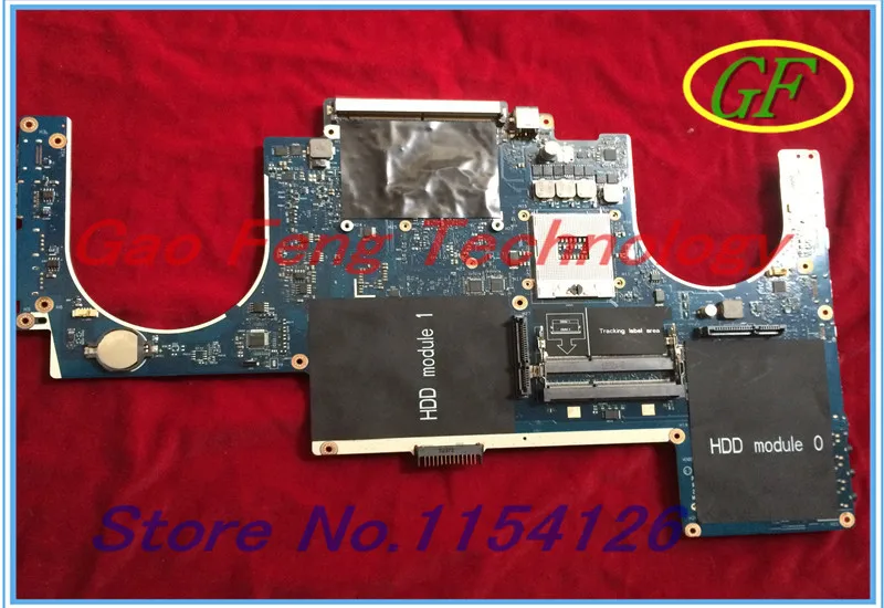 Материнская плата для ноутбука CN 0GFWM3 dell M17X R3 GFWM3 HM67 неинтегрированная PAR00 LA 6601P 100%